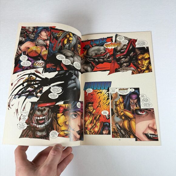 Wetworks #3 (Image Comics Malibu Comics September 1994) signed by WHILCE PORTAC - Picture 7 of 12